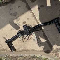 Rear trailer hitch  wired for towing