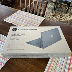 HP 15.6” Laptop PC