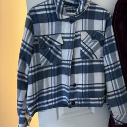 Blue Plaid Jacket 