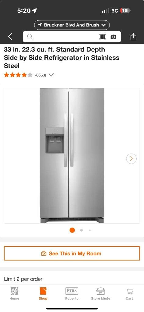 Frigidaire Refrigerator