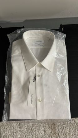 Calvin Klein Dress Shirt 16 32/33 White