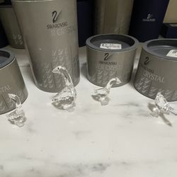 Swarovski Goose Family