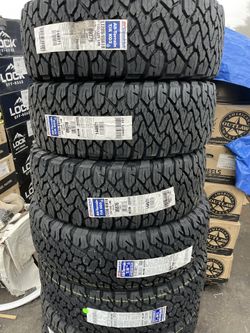BFGOODRICH ALL TERRAIN T/A LT285/65R18 TIRES FOR SALE!!!!!!!!!