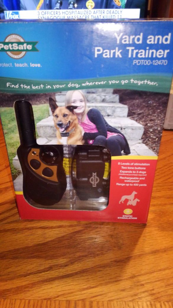 PetSafe yard and park trainer pdt00 - 12470 $50 firm is retails for $80 in the store