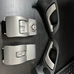 Acura Rsx Driver Passenger Side Door Handle And Power Window Switch