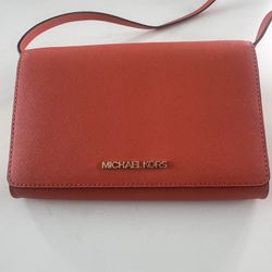 MICHAEL KORS ORANGE BAG 