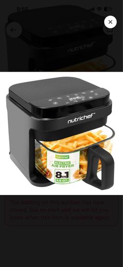 Nutrichef  air fryer