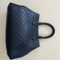 BLUE GUCCI PURSE