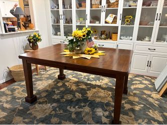 Solid Wood Table with leaf