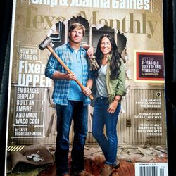 Texas monthly Magazine Fixer Upper Chip Joanna GAINES ISSUE