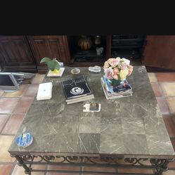  2 Coffee Table marble And  One Night Table Living Room Or Best Offer 