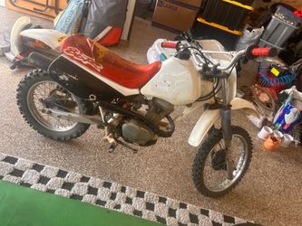 98 xr80 new clutch plates starts up first kick