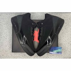 Jordan 3 Black Cat 9.5 Men