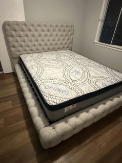 Queen Size Mattress Pillow Top New