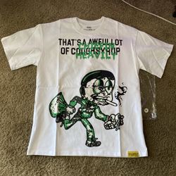 White aloc shirt x chiefin heavily