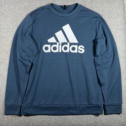 Adidas Golf Crew Neck Pullover Sweatshirt Graphic Mens Size L   