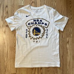 Men Large Nike Golden State Warriors Championship T Shirt