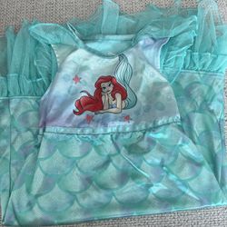 Girls Little Mermaid PJ Dress