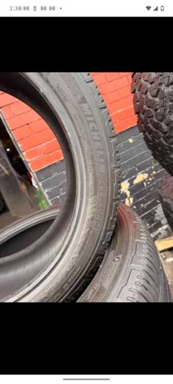 265/40/21 Michelin set