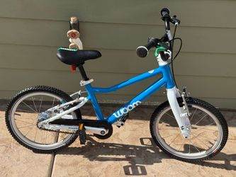 Woom 3 go 16 inch with auto magic 2 speed rear hub light weight kids bike great shape over $600 new with tax