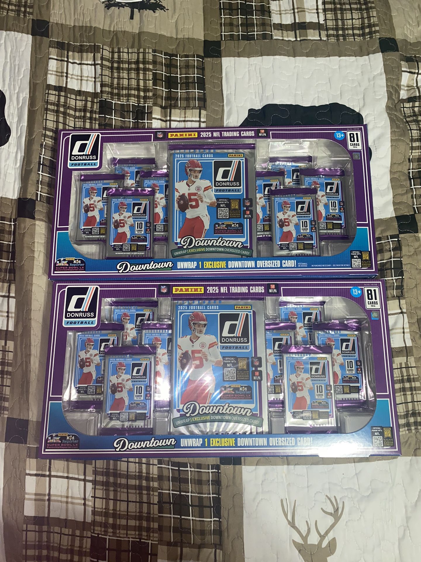 2025 Panini Donruss NFL Football Bundle (2)