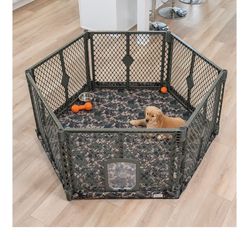 Portable pet pen yard