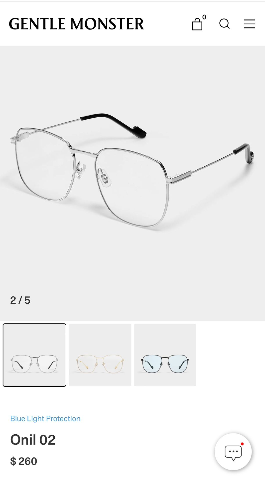Genttle Monster Fashion Glass With Sun Protection