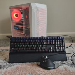 Ryzen 7 Gaming PC w/ Mechanical Gaming Keyboard And Mouse