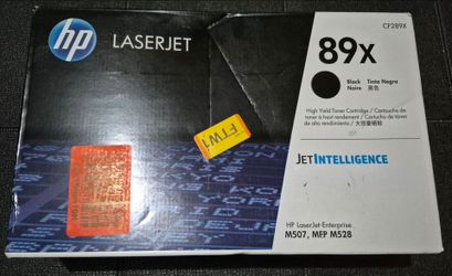 Genuine HP 89X CF289X Black High Yield Toner Cartridge OEM