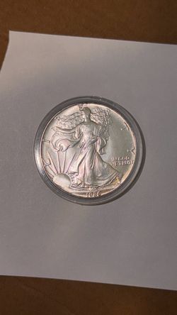1986 American Silver Eagle 1st Year