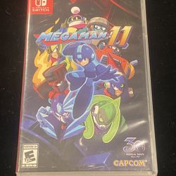 Mega Man 11 - Nintendo Switch Game Cartridge 