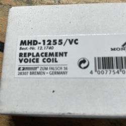 Spare diaphragm tweeter for speakers  