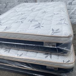 😴Mattress🥱 ✨Pillow top ✨12” inches tall 💥Queen $199 💥Full $180 💥Twin $150 💥King $330 💥Cal king $330 💥Delivery available🚛