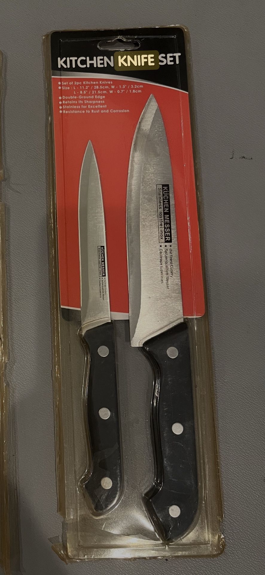 Set Of 2 Kitcen Knife. New