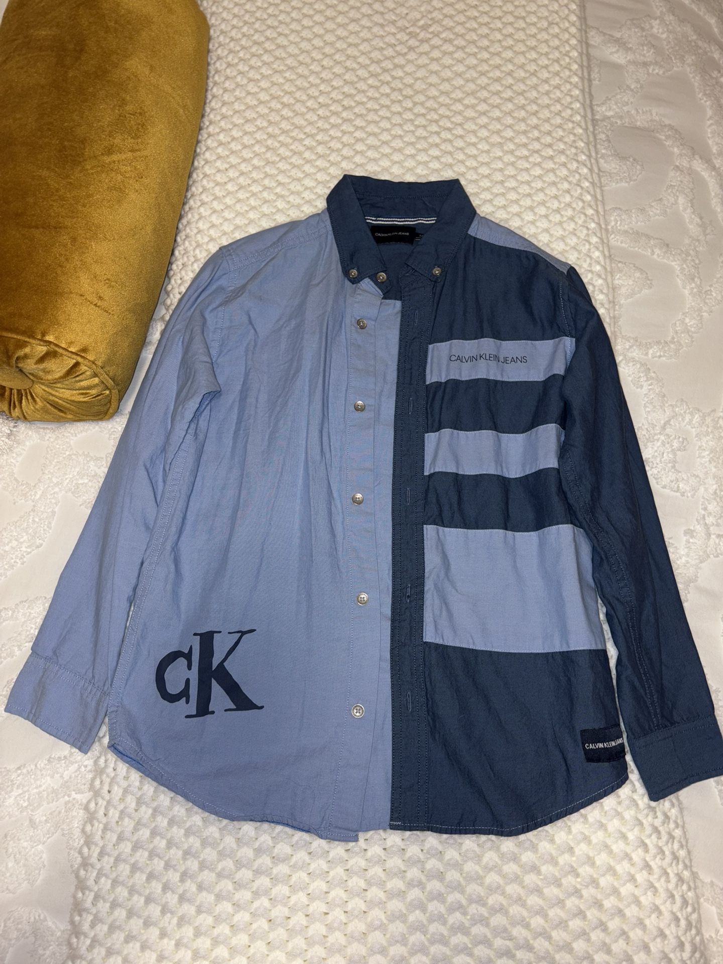 Boys Calvin Klein Button Up