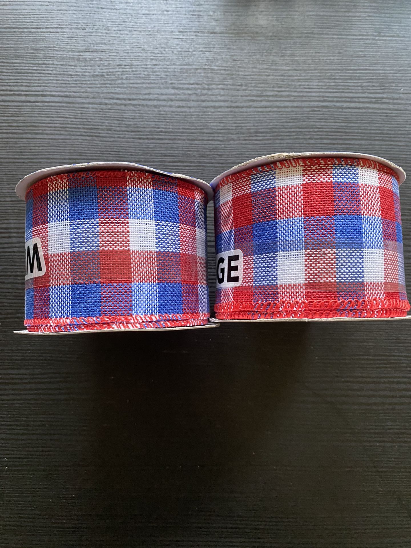 Two Spools Place & Time Patriotic Ribbon Fireworks For 4th Of July Decor