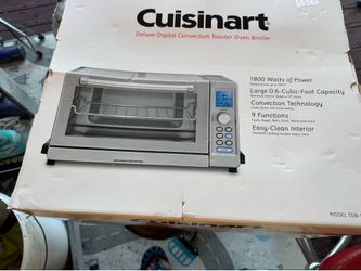 Cuisinart de luxe digital convection oven broiler