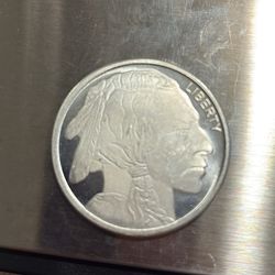 1 ounce Silver Buffalo Round