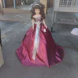 Porcelain Doll Standing 