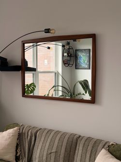 47-48” Wood Framed Mirror