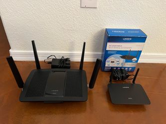 Linksys Router (EA8500) and Linksys WiFi Extender (RE6500)