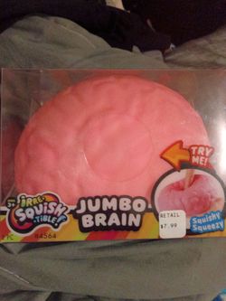 Jumbo brain squishy squish brand new sealed