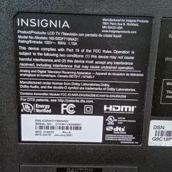 ⁶⁰" Insignia For sale 4 Years Old 