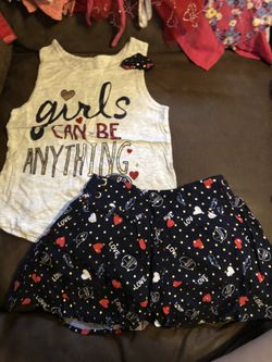 Justice Girls 6/7 t outfit