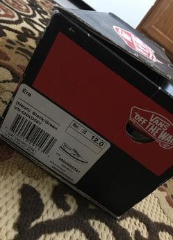 VANS! Neon green/black