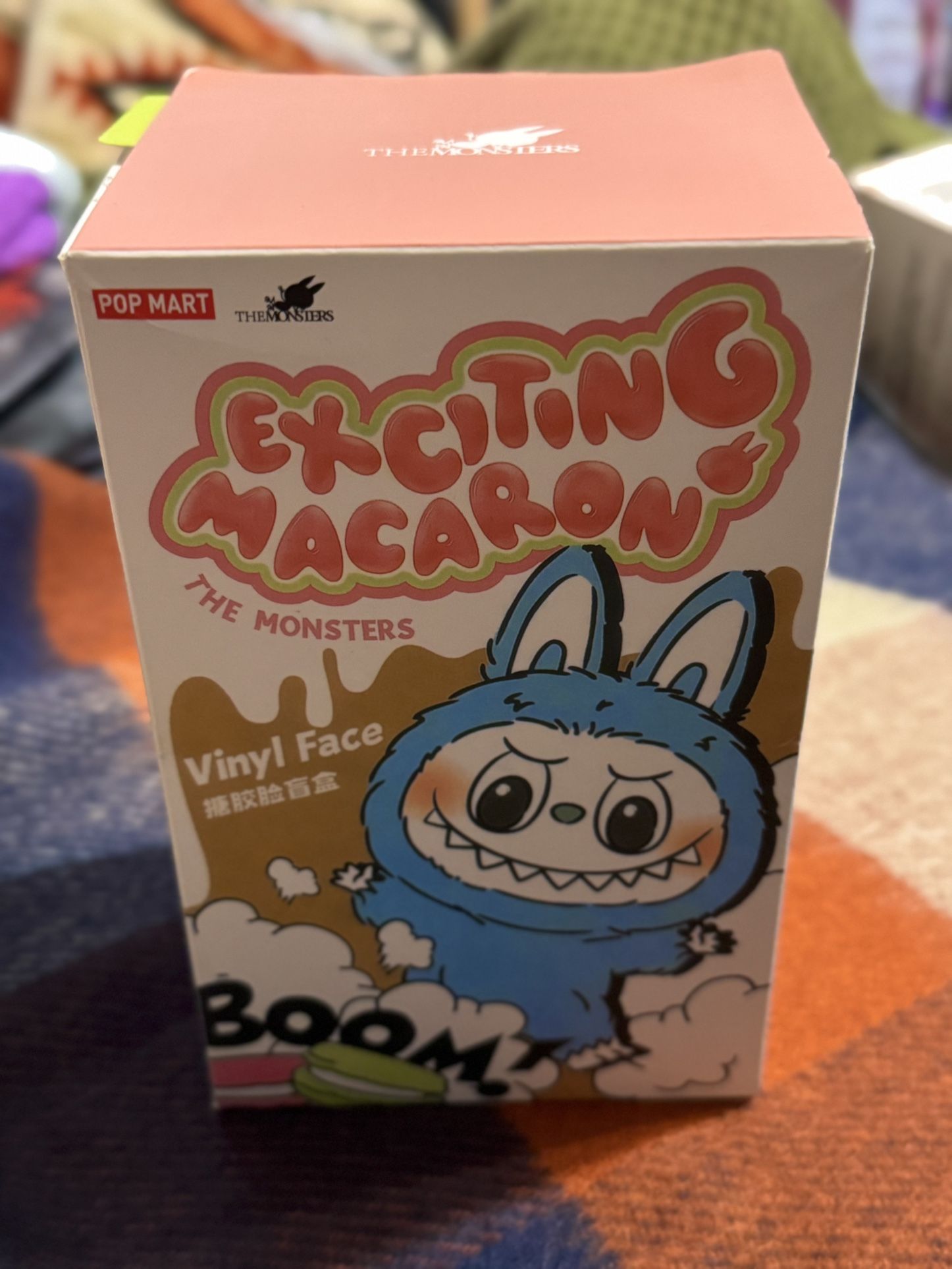 LABUBU Exciting Macaron Vinyl Face Plush