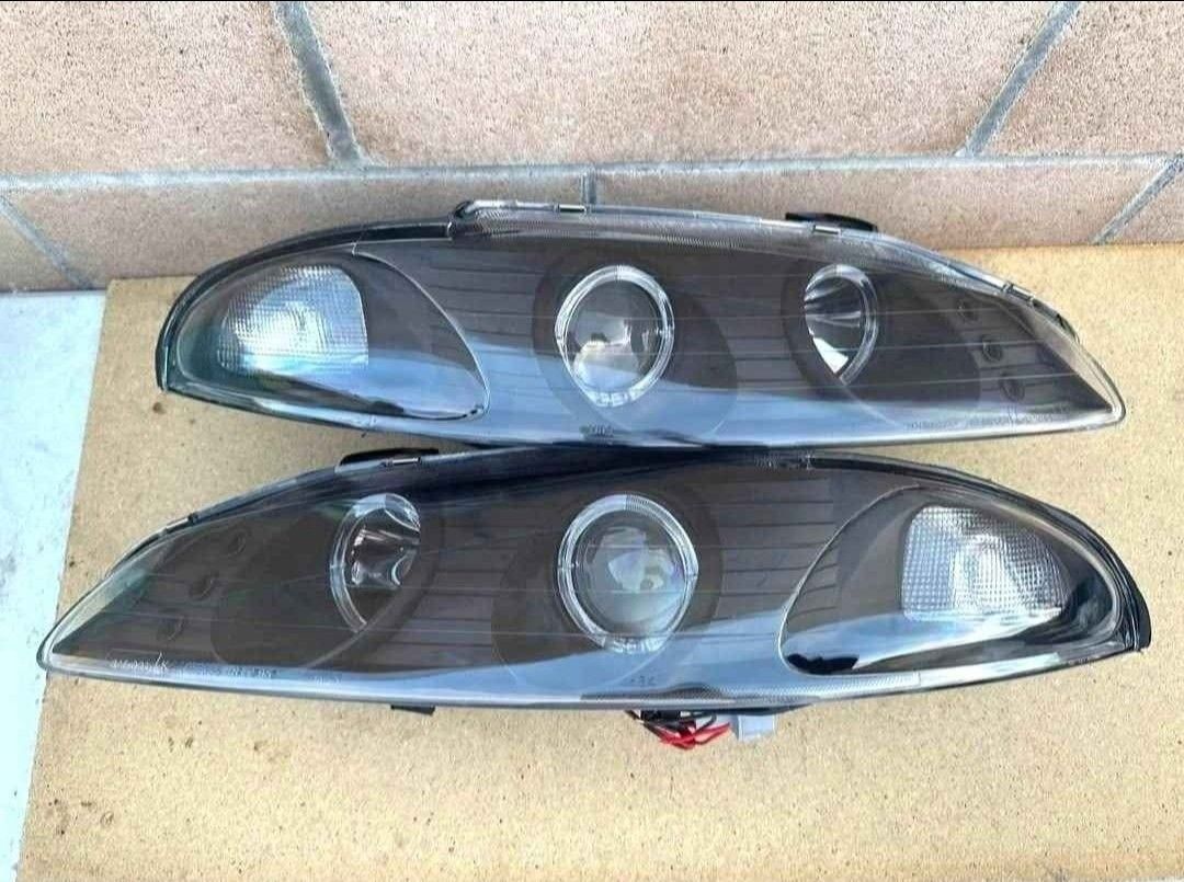 97-99 MITSUBISHI ECLIPSE LED HEADLIGHTS FAROS CALAVERAS MICAS LUCES