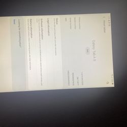 Samsung A Tablet like new. 