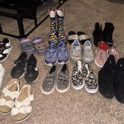 Girls Shoe Bundle Sizes 13c And 1y 