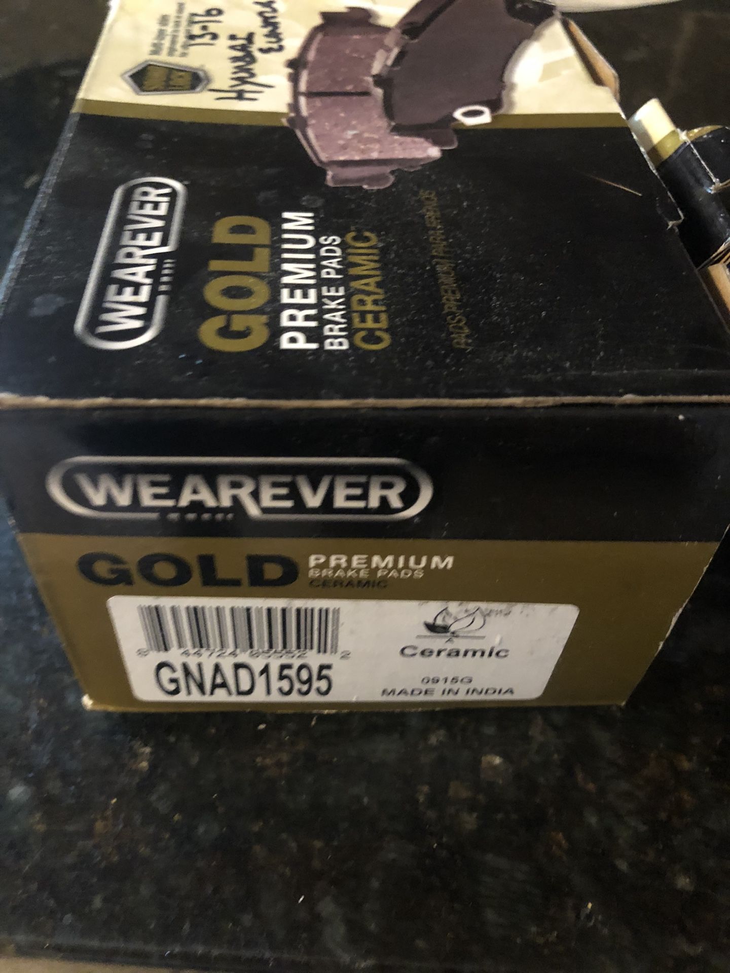 Ceramic Brake Pads (gold)